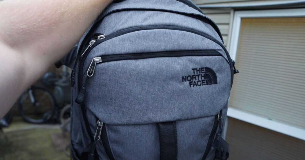 You Clean A Grey North Face Backpack